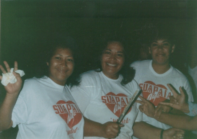 Cousin Seilala Roberts with other family members at Samoa Suapaia gathering...
Samila>Tapasa>Seilala